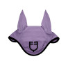 Bonnet anti-mouches en tissu technique édition Black Line Equestro - Violet