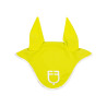 Bonnet anti-mouches en tissu technique avec logo GP Equestro - Citron / blanc