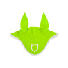 Bonnet anti-mouches en tissu technique avec logo GP Equestro - Vert citron / blanc