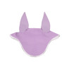 Bonnet anti-mouches en lycra avec logo en silicone Acavallo - Lila / blanc