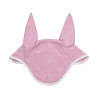 Bonnet anti-mouches logo multicolore White Line Edition Equestro - Rose orchidée