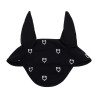 Bonnet anti-mouches logo multicolore Black Line Edition Equestro - Noir