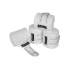 Bandes de polo respirantes Diamond par 4 Equestro - Blanc