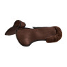 Amortisseur mémoire de forme pad Piuma Acavallo - Marron / marron