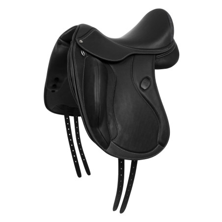 Selle de dressage Raffaello avec panneaux en laine Acavallo