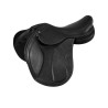 Selle obstacle Modigliani avec panneaux en latex Acavallo - Noir