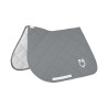 Tapis de selle CSO Equestro - Gris / blanc