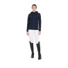 Veste softshell ajustée avec polaire intérieur femme Gardena Equestro - Marine