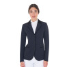 Veste de concours à 3 boutons femme Elegance Equestro - Marine blazer