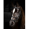 Bridon double muserolle LeMieux Kudos - Noir / argent
