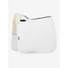Tapis Amortisseur LeMieux Merino+ Lined Dressage Square - Blanc / naturel
