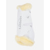 Guêtres de dressage mouton LeMieux Motionflex - Blanc / naturel
