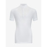 Polo de concours Eva LeMieux Young Rider manches courtes - Blanc ancien modèle