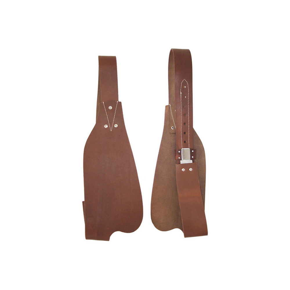 Bretelles RCA Vintage Lemetex En Cuir - Off Billet Pour Selle Western - Occasion Bon état - USA