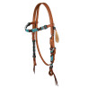 Bridon Western Navajo Pearls Pool's - Marron foncé