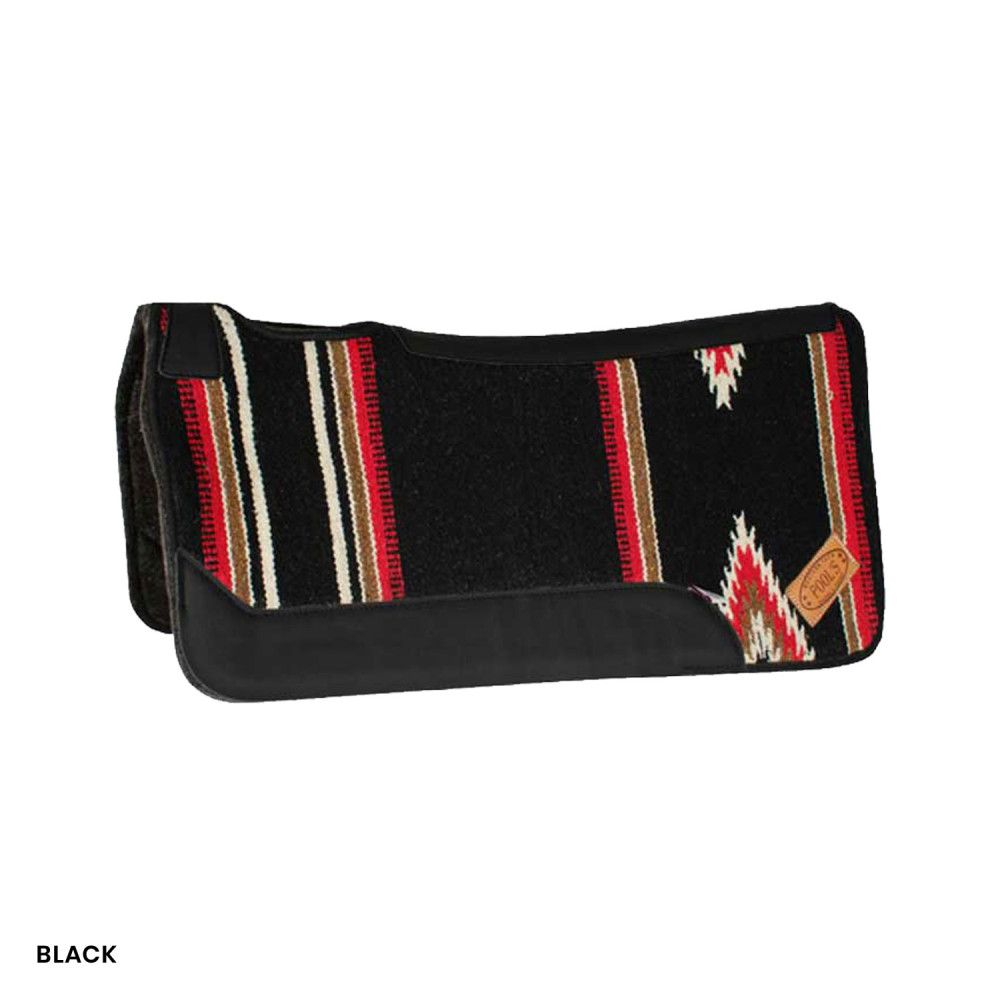 Tapis De Selle Laine DAMILO – Coussin Feutre Double Tissage – Respirant – Neuf