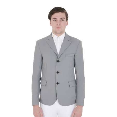 Veste de concours Homme en Tissu Stretch avec Poches Zippées Equestro