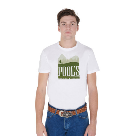 T-shirt Coton Homme Yellowstone Pool's