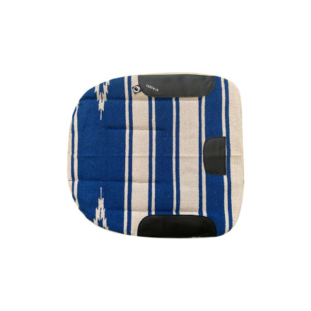 Tapis de Selle Barrel avec Dessous en Laine Polaire Synthétique Burioni