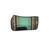 Tapis de selle western TT Sympa Burioni - Vert indi