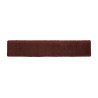 Couvre-sangle en peau de mouton synthétique Burioni - Marron