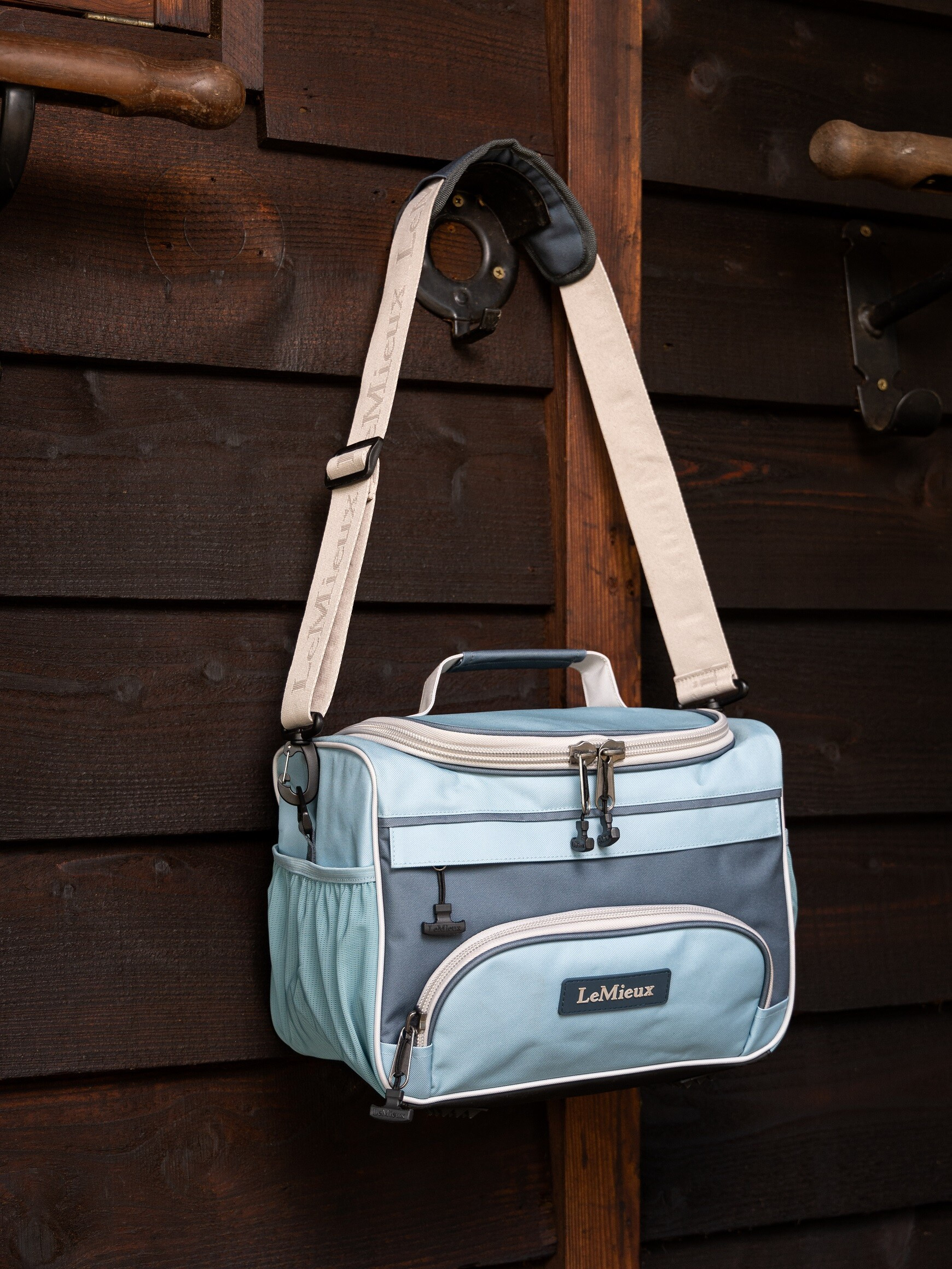 Sac de pansage LeMieux ProKit Lite Grooming Petrol Bleu
