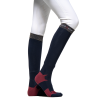 Chaussettes Flags & Cup femmes Roca - Marine / framboise