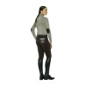 Pantalon Equicomfort Picadilly femme - Marine / blanc