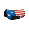 Tapis de selle TTech Barrel nouveau design Burioni - Drapeau USA