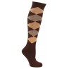 Chaussettes d'équitation Covalliero Brescia - Marron / khaki