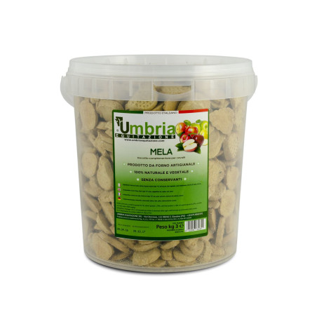 Crunchies chevaux aux pommes 3kg Umbria Equitazione