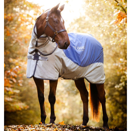 Couverture d'extérieur Horseware Rambo® Autumn Series fermeture à disque extérieur 0g avec doublure 100g