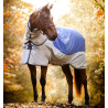 Couverture d'extérieur Horseware Rambo® Autumn Series fermeture à disque extérieur 0g avec doublure 100g 900D - Marine / gris