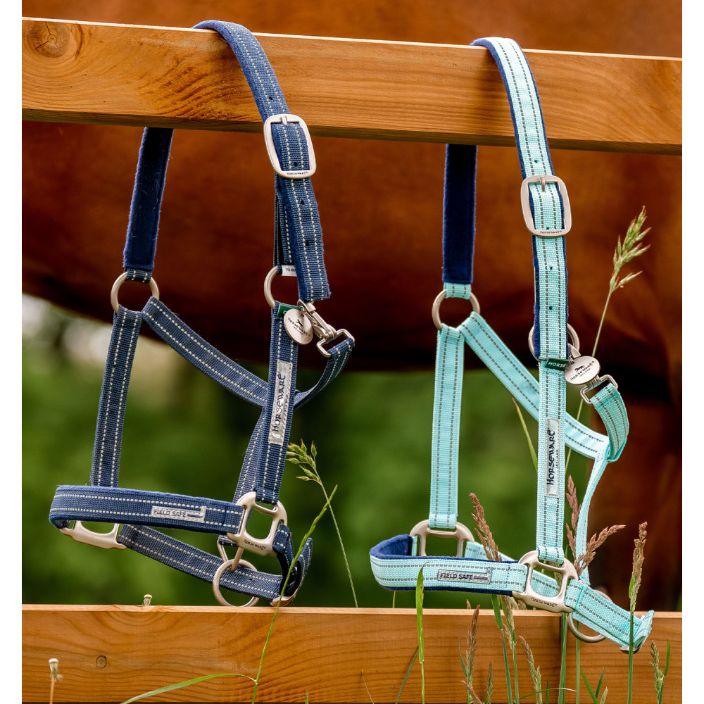 Licol Éthologique Avec Rênes EKKIA - Polypropylène - Boucles Acier Inox - 3 M