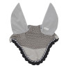 Bonnet pour chevaux Derby en coton - Argent / multicouleur / marine