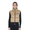 Gilet court zippé femme Equestro - Encens