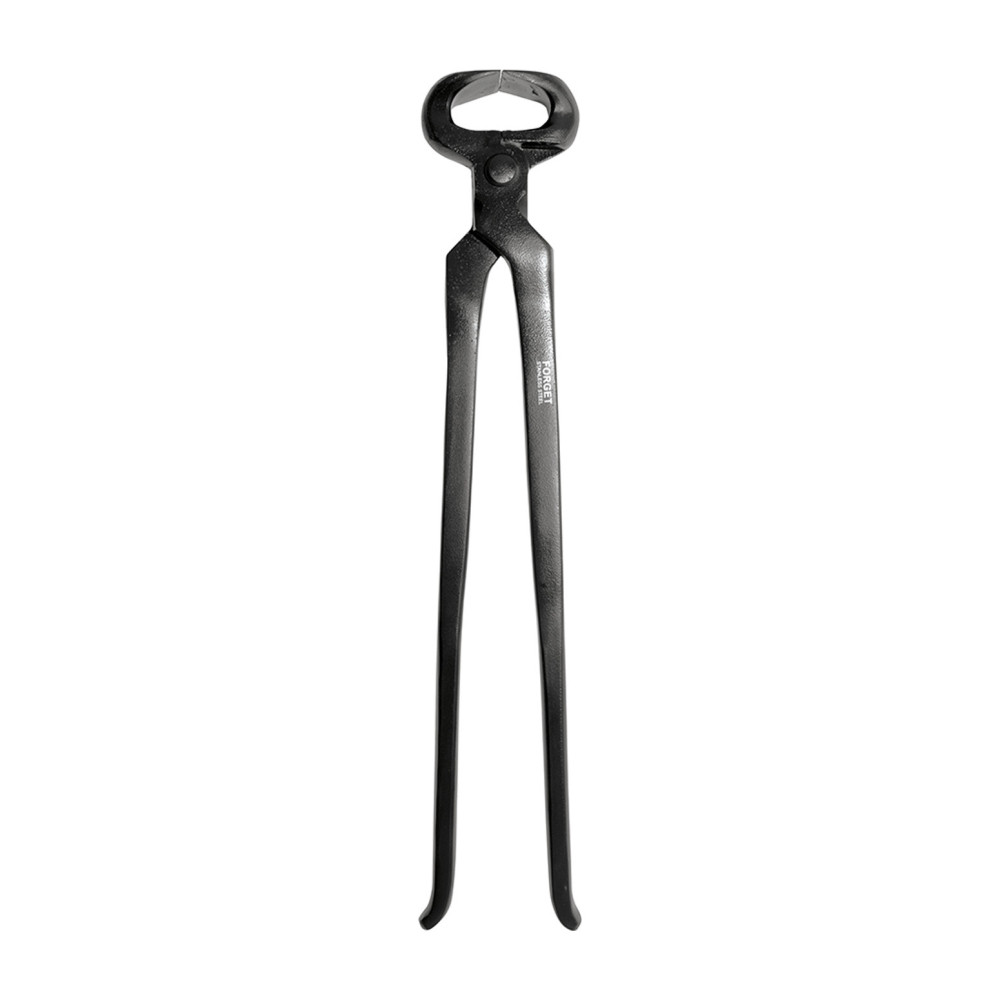Pince à sabot maréchal-ferrant à ressort avec écrou de blocage coupe affleurante