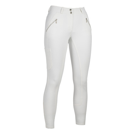 Pantalon HKM Lia taille haute fond 1/1 en silicone