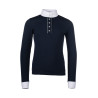 Polo de concours HKM Emilia Kids - Bleu foncé