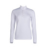 Polo de concours HKM Emilia - Blanc