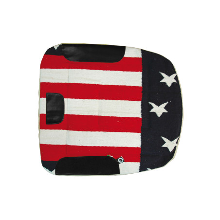 Pad de selle baring drapeau USA Burioni