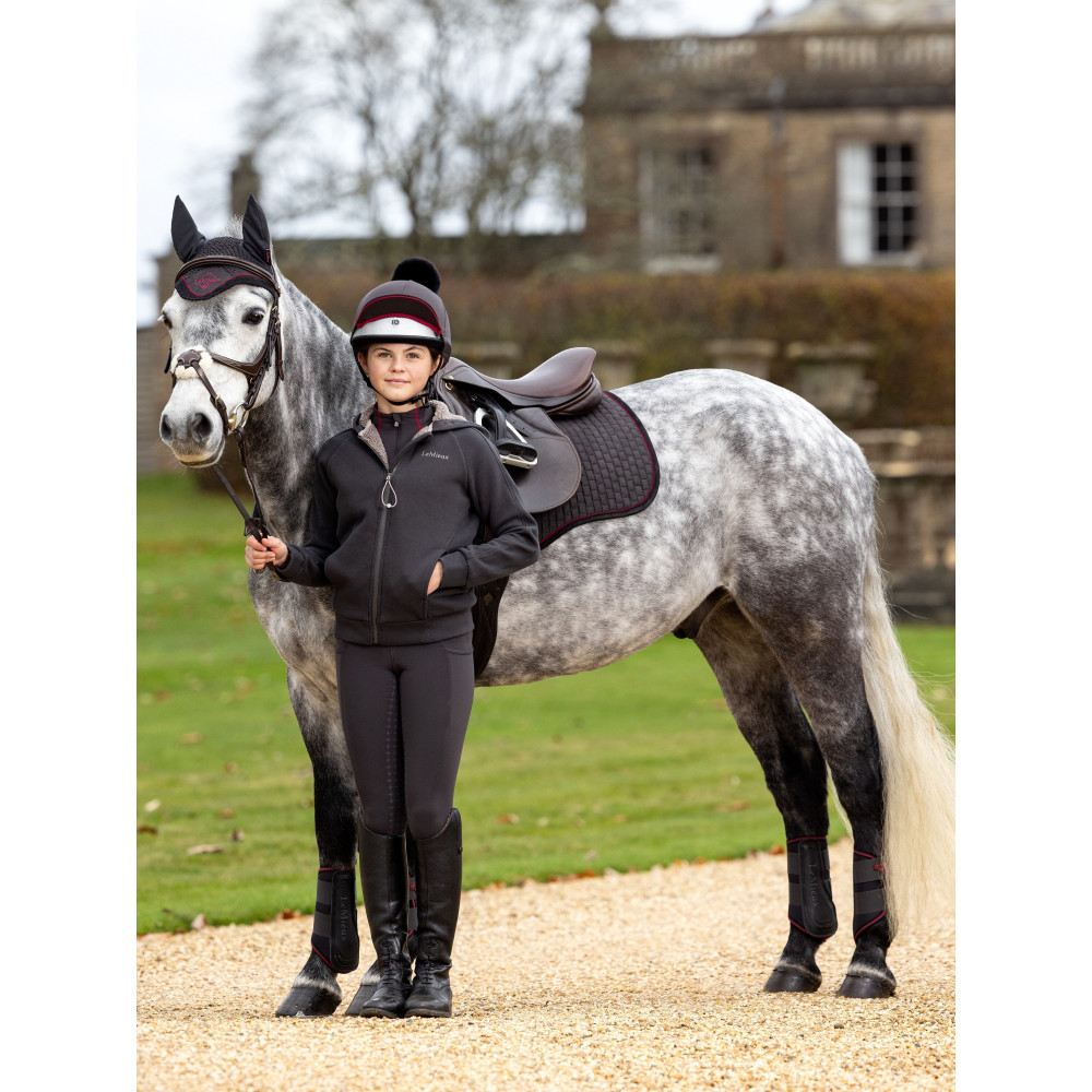 Sweatshirt équitation fille LeMieux Young Rider Hollie - grey