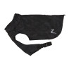 Manteau Horze pour chien réfléchissant Camo Luminox - Noir / argent