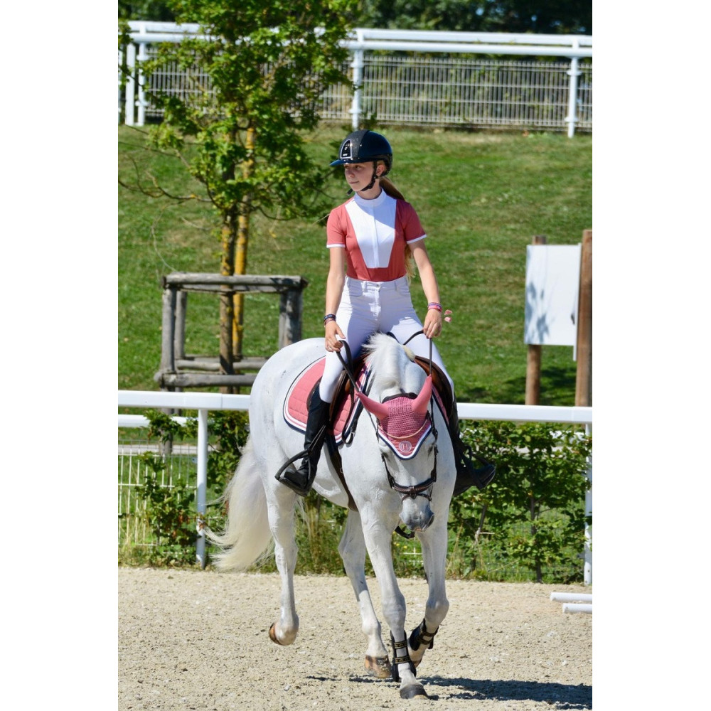 Stock Jabot Faux Col Équitation Concours D'élégance Bébé