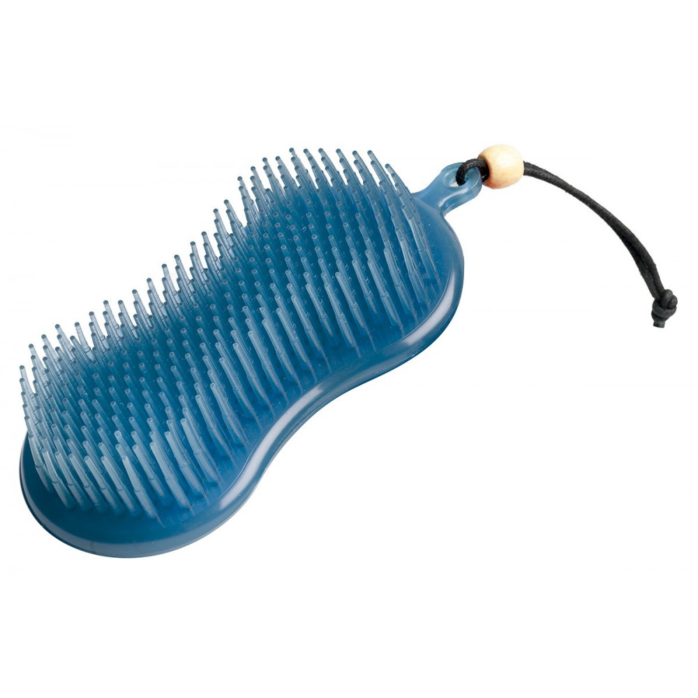 Brosse Trio LeMieux Wizard - Pour Chevaux, Nettoie Boue Et Poils Morts - Utilisable Humide Ou Sec