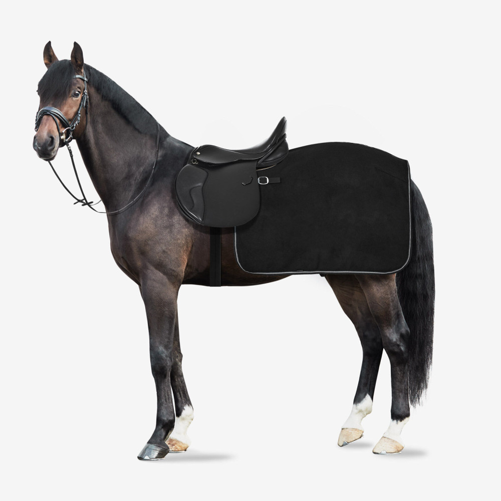 Couverture Dos Cheval Couvre-Reins Polaire Horze Kiel Pour Cheval