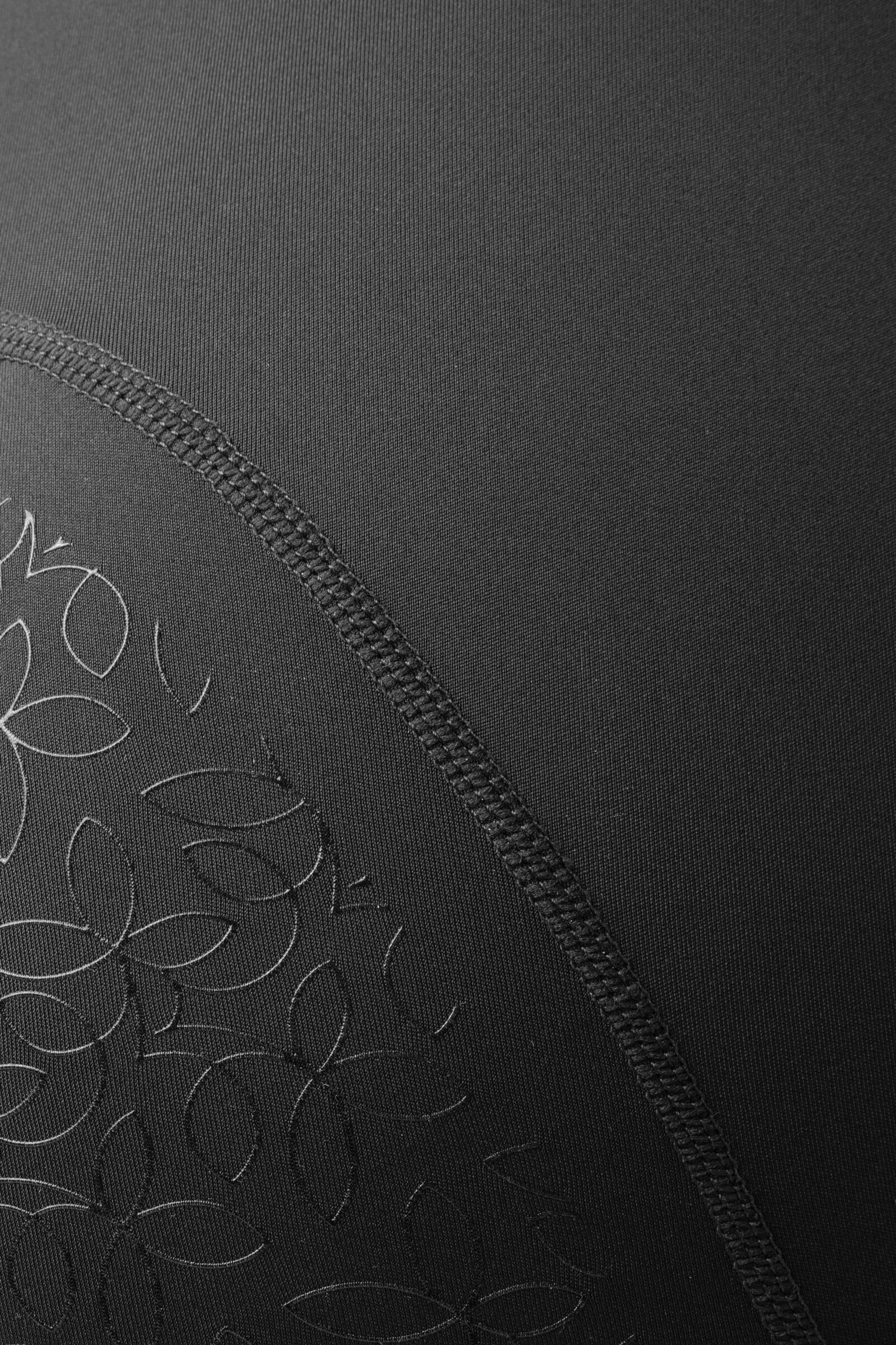 Legging fond intégral Grip Horze Dea femme Noir