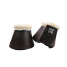 Cloches Montar en cuir PU lisse - Marron