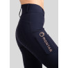 Legging Montar Michelle logo full grip femme - Marine