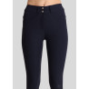 Pantalon Montar Megan taille haute femme full grip Vol 2 - Marine foncé